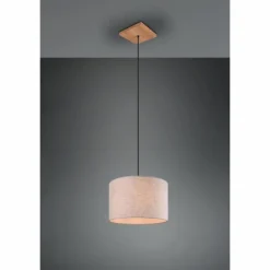 Lampes Vintages & Rétros-Luminaires Trio Suspension Trio Elmau Brun foncé, Nickel mat, 1 lumière
