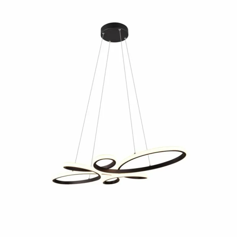 Luminaires Trio Suspension Trio FLY LED Noir, 1 lumière* Éclairage Led