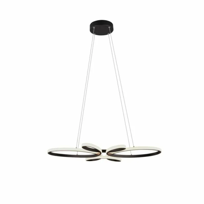 Luminaires Trio Suspension Trio FLY LED Noir, 1 lumière* Éclairage Led