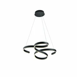 Lampes Industrielles-Luminaires Trio Suspension Trio Francis LED Anthracite, 1 lumière