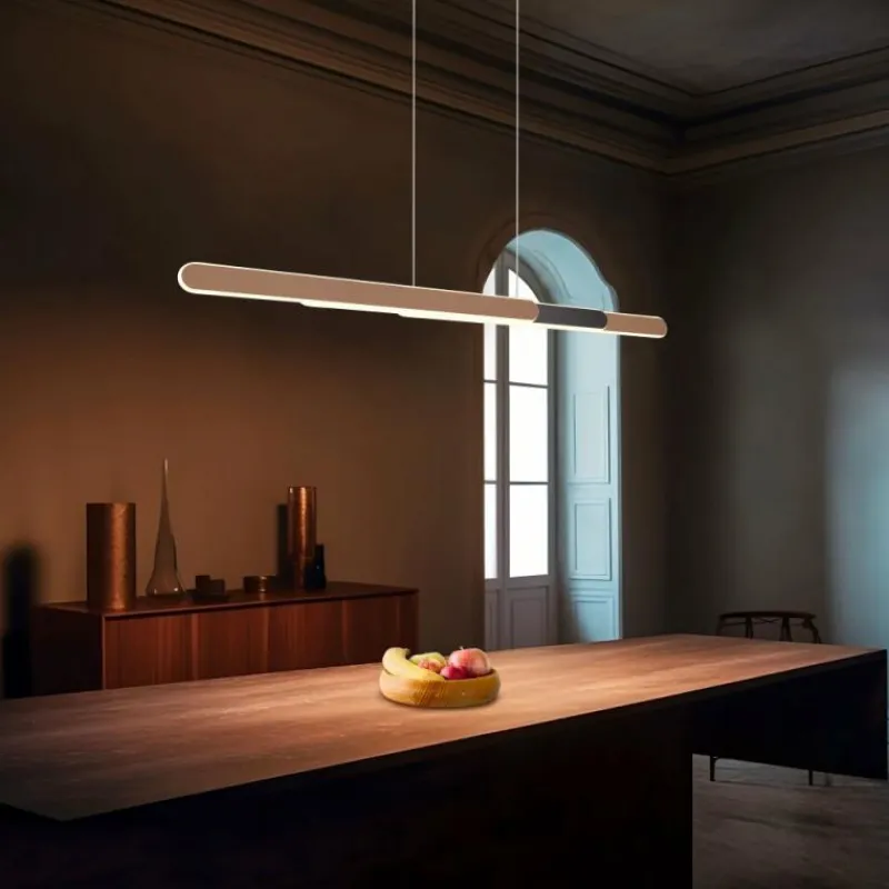 Luminaires Trio Suspension Trio Helios LED Brun, 1 lumière* Éclairage Led