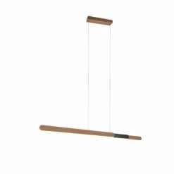 Luminaires Trio Suspension Trio Helios LED Brun, 1 lumière* Éclairage Led