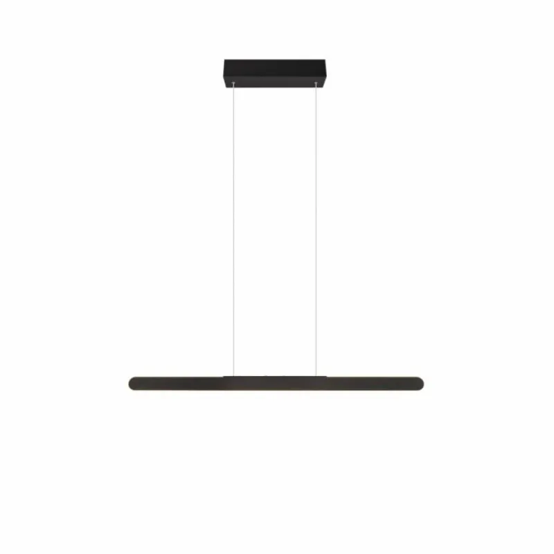 Luminaires Trio Suspension Trio HELIOS LED Noir, 1 lumière* Éclairage Led