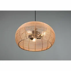 Luminaires Trio Suspension Trio Inga Noir, 3 lumières* Suspensions