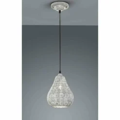Lampe Turque-Luminaires Trio Suspension Trio JASMIN Gris, 1 lumière