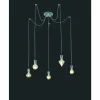 Luminaires Trio Suspension Trio Leuchten Cord Gris, 5 lumières* Suspensions