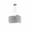 Luminaires Trio Suspension Trio Leuchten SANDRINA Blanc, 3 lumières