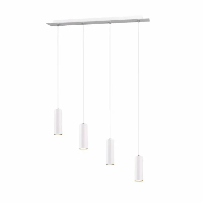 Luminaires Trio Suspension Trio Leuchten MARLEY Blanc, 4 lumières* Suspensions