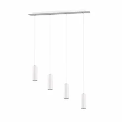 Luminaires Trio Suspension Trio Leuchten MARLEY Blanc, 4 lumières* Suspensions