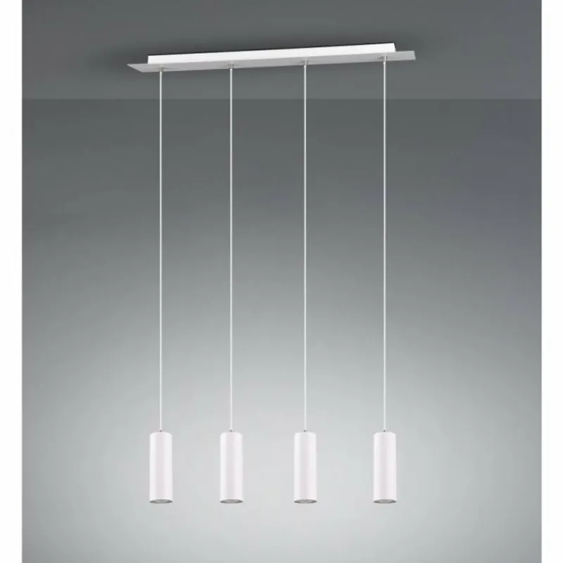 Luminaires Trio Suspension Trio Leuchten MARLEY Blanc, 4 lumières* Suspensions