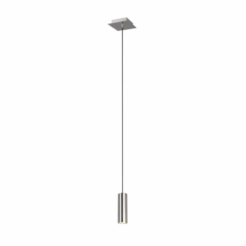 Luminaires Trio Suspension Trio Leuchten MARLEY Nickel mat, 1 lumière* Suspensions