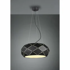 Luminaires Trio Suspension Trio Leuchten ZANDOR Noir, 3 lumières* Suspensions