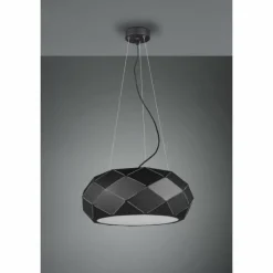 Luminaires Trio Suspension Trio Leuchten ZANDOR Noir, 3 lumières* Suspensions