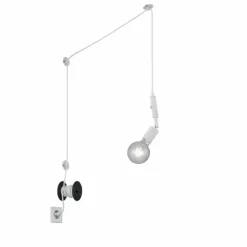 Luminaires Scandinaves-Luminaires Trio Suspension Trio Leuchten STELLA Blanc, 1 lumière