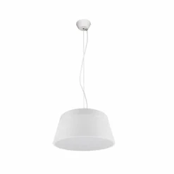Luminaires Rustiques-Luminaires Trio Suspension Trio Leuchten BARONESS Blanc, 3 lumières