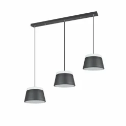 Luminaires Rustiques-Luminaires Trio Suspension Trio Leuchten BARONESS Anthracite, 6 lumières