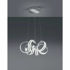 Luminaires Trio Suspension Trio Leuchten CARRERA LED Aluminium, 1 lumière* Suspensions