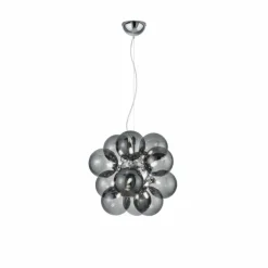 Luminaires Trio Suspension Trio Leuchten ALICIA Chrome, 12 lumières