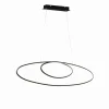Luminaires Trio Suspension Trio Leuchten AVUS LED Noir, 1 lumière* Éclairage Led