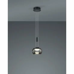 Luminaires Trio Suspension Trio Madison LED Noir, 1 lumière