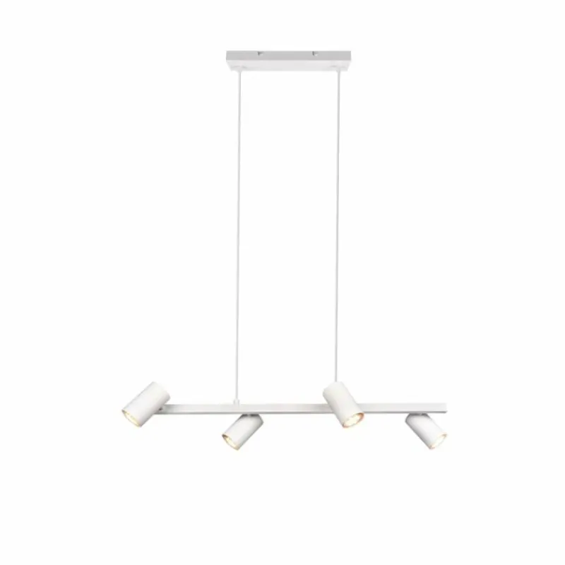 Luminaires Trio Suspension Trio MARLEY Blanc, 4 lumières* Suspensions