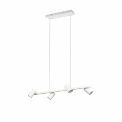 Luminaires Trio Suspension Trio MARLEY Blanc, 4 lumières* Suspensions