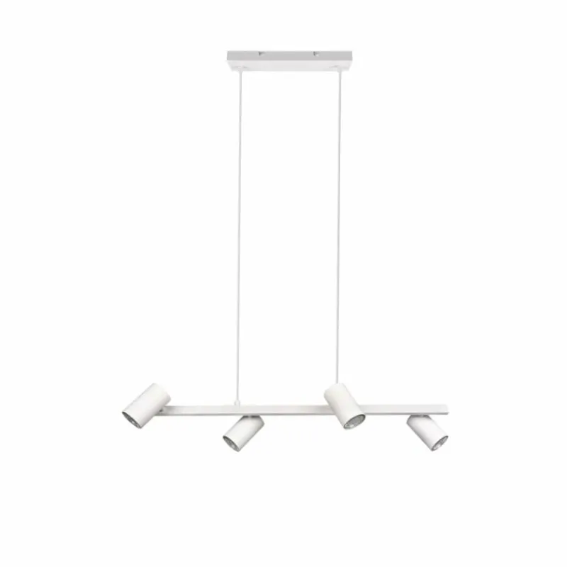 Luminaires Trio Suspension Trio MARLEY Blanc, 4 lumières* Suspensions