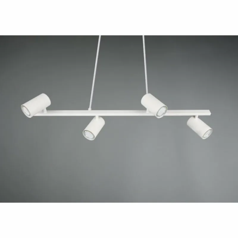 Luminaires Trio Suspension Trio MARLEY Blanc, 4 lumières* Suspensions