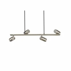 Luminaires Trio Suspension Trio MARLEY Nickel mat, 4 lumières* Suspensions