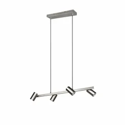 Luminaires Trio Suspension Trio MARLEY Nickel mat, 4 lumières* Suspensions