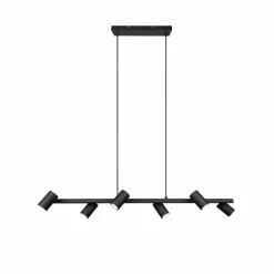 Luminaires Trio Suspension Trio MARLEY Noir, 6 lumières* Suspensions