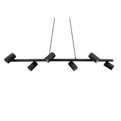 Luminaires Trio Suspension Trio MARLEY Noir, 6 lumières* Suspensions