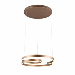 Luminaires Trio Suspension Trio Marnie LED Brun, 1 lumière* Éclairage Led