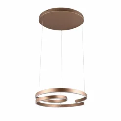 Luminaires Trio Suspension Trio Marnie LED Brun, 1 lumière* Éclairage Led