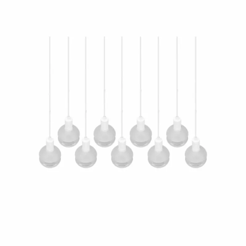 Luminaires Trio Suspension Trio Mela Blanc, 9 lumières