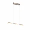 Luminaires Trio Suspension Trio Merton LED Nickel mat, 3 lumières* Éclairage Led