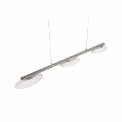 Luminaires Trio Suspension Trio Merton LED Nickel mat, 3 lumières* Éclairage Led