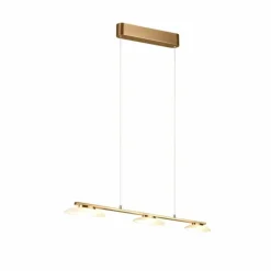 Luminaires Trio Suspension Trio Merton LED Laiton, 3 lumières* Éclairage Led