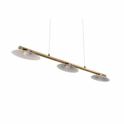 Luminaires Trio Suspension Trio Merton LED Laiton, 3 lumières* Éclairage Led