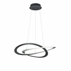 Luminaires Trio Suspension Trio OAKLAND LED Anthracite, 1 lumière* Éclairage Led