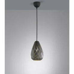 Luminaires Trio Suspension Trio ONYX Anthracite, 1 lumière* Suspensions
