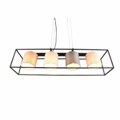 Luminaires Trio Suspension Trio Ross Noir, 4 lumières* Suspensions