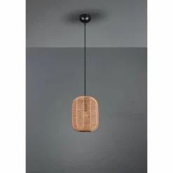 Lampes Vintages & Rétros-Luminaires Trio Suspension Trio Runa Noir, 1 lumière