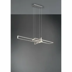 Luminaires Trio Suspension Trio Salinas LED Nickel mat, 1 lumière* Éclairage Led