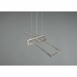 Luminaires Trio Suspension Trio Salinas LED Nickel mat, 1 lumière* Éclairage Led