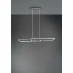 Luminaires Trio Suspension Trio Salinas LED Nickel mat, 1 lumière* Éclairage Led
