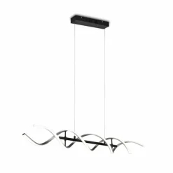 Luminaires Trio Suspension Trio Sequence LED Aluminium, Noir, 1 lumière* Éclairage Led