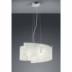 Luminaires Rustiques-Luminaires Trio Suspension Trio SIGNA Blanc, 3 lumières