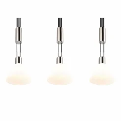 Luminaires Trio Suspension Trio STANLEY Nickel mat, 3 lumières