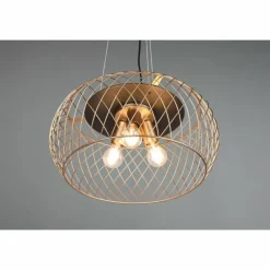 Luminaires Trio Suspension Trio Tamil Noir, 3 lumières* Suspensions